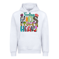 White feeding kids is a work of heart Urban Hoodie - Artiststas