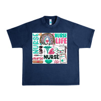 Navy nurse life Urban Heavy Tee - Zillion Design Studio