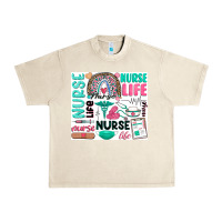 Sandshell nurse life Urban Heavy Tee - Zillion Design Studio