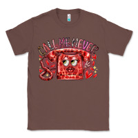 Chestnut call me never Classic Tee - RacoonDesign