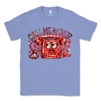 Colony Blue call me never Classic Tee - RacoonDesign