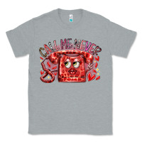 Heather Grey call me never Classic Tee - RacoonDesign