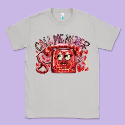 Call Me Never Classic Tee Designed By Racoondesign