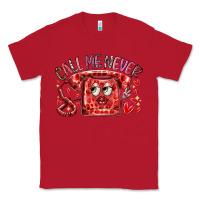 Red call me never Classic Tee - RacoonDesign