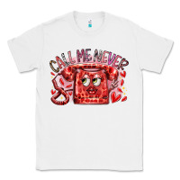 White call me never Classic Tee - RacoonDesign