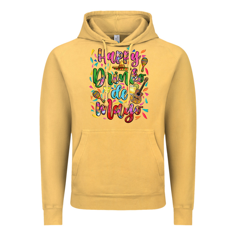 Happy Drinko De Mayo Vintage Hoodie by RanaPortraitStore | Teevron