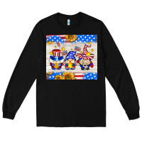 Black American gnomes Long Sleeve Tee - AdoDesignShop