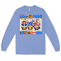 Colony Blue American gnomes Long Sleeve Tee - AdoDesignShop