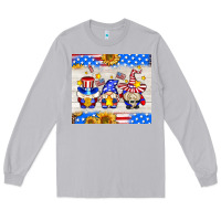 Moon Dust American gnomes Long Sleeve Tee - AdoDesignShop