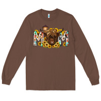 Chestnut mom highland cow Long Sleeve Tee - RacoonDesign