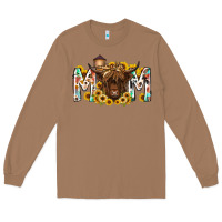 Toasted Coconut mom highland cow Long Sleeve Tee - RacoonDesign