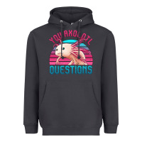 Smoke you axolotl questions 80's retro sunset Heavyweight Hoodie - Jasminsmagicworld
