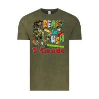 Vintage Olive ready to crush first grade Vintage Tee - texasbilliewilder