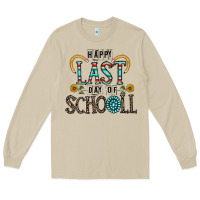 Mushroom happy last schopol Long Sleeve Tee - CowhideDigitalArt