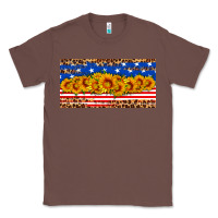 Chestnut usa flag sunflowers license plate Classic Tee - HRA Design Shop