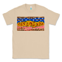 Mushroom usa flag sunflowers license plate Classic Tee - HRA Design Shop