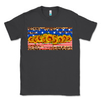 Smoke usa flag sunflowers license plate Classic Tee - HRA Design Shop