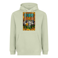 Matcha Western Baby Sheeps Farm Life Heavyweight Hoodie - LillyAllenDesigns