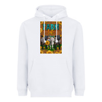 White Western Baby Sheeps Farm Life Heavyweight Hoodie - LillyAllenDesigns