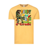 Vintage Mustard ready to crush fourth grade Vintage Tee - texasbilliewilder