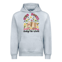 Heather Grey read books change the world artiststas Urban Hoodie - Artiststas