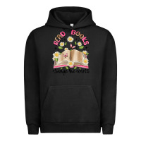 Pigment Black read books change the world artiststas Urban Hoodie - Artiststas