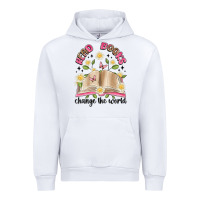 White read books change the world artiststas Urban Hoodie - Artiststas
