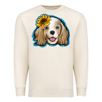 Sandshell cocker spaniel sunflower Premium Sweatshirt - Jasminsmagicworld