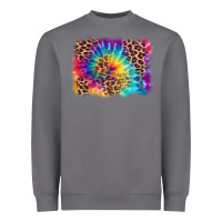 Storm leopard tie dye background Heavyweight Sweatshirt - Zillion Design Studio