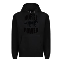 Black Horse Power Premium Hoodie - Bettercallsaul