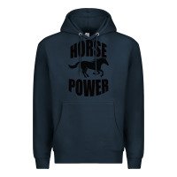 Navy Horse Power Premium Hoodie - Bettercallsaul