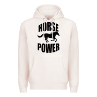 Pale Pink Horse Power Premium Hoodie - Bettercallsaul