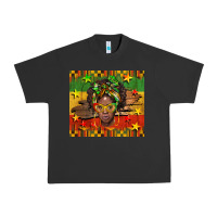 Pigment Black juneteenth black women  tumbler Urban Heavy Tee - BarkalooDesign