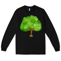 Black tree Long Sleeve Tee - FaDigitalArtStudio