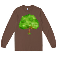 Chestnut tree Long Sleeve Tee - FaDigitalArtStudio