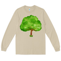 Mushroom tree Long Sleeve Tee - FaDigitalArtStudio
