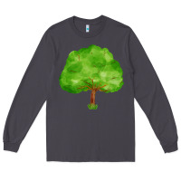 Smoke tree Long Sleeve Tee - FaDigitalArtStudio