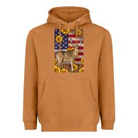 Meerkat Western American Deer Heavyweight Hoodie - LillyAllenDesigns