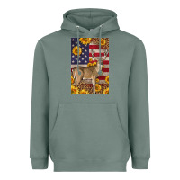 Sage Western American Deer Heavyweight Hoodie - LillyAllenDesigns