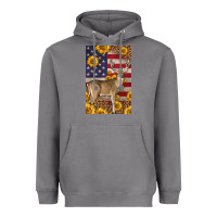 Storm Western American Deer Heavyweight Hoodie - LillyAllenDesigns