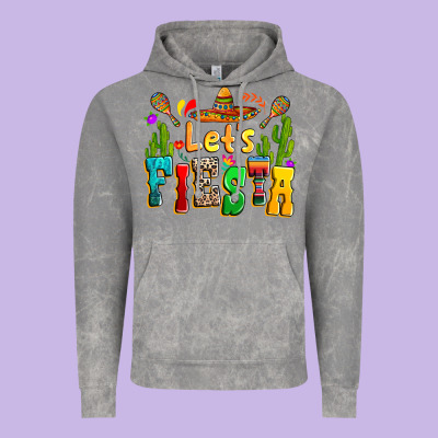 Vintage Hoodie Let's fiesta