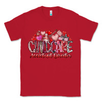 Red childcare assistant director Classic Tee - RacoonDesign