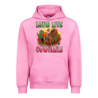 Fuchsia Pink long live cowgirls artiststas Urban Hoodie - Artiststas