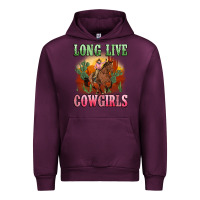 Mauve Wine long live cowgirls artiststas Urban Hoodie - Artiststas