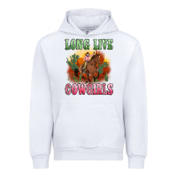 White long live cowgirls artiststas Urban Hoodie - Artiststas