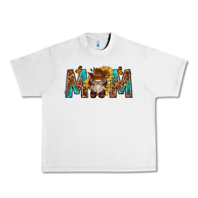 Mom With Bull Skull Urban Heavy Tee by texasbilliewilder | Teevron