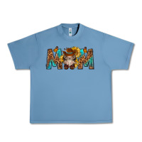 Pebble Blue mom with bull skull Urban Heavy Tee - texasbilliewilder