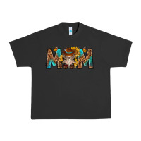 Pigment Black mom with bull skull Urban Heavy Tee - texasbilliewilder