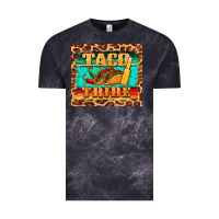 Cloud Black taco tribe Vintage Tee - BarkalooDesign