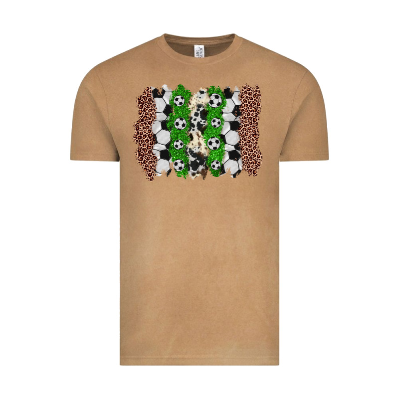 Soccer Brushstroke Vintage Tee by Zillion Design Studio | Teevron